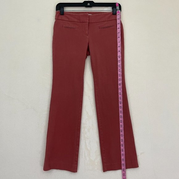 Ann Taylor LOFT Marisa Red Pants Petite Women's Size 0P - Picture 2 of 9